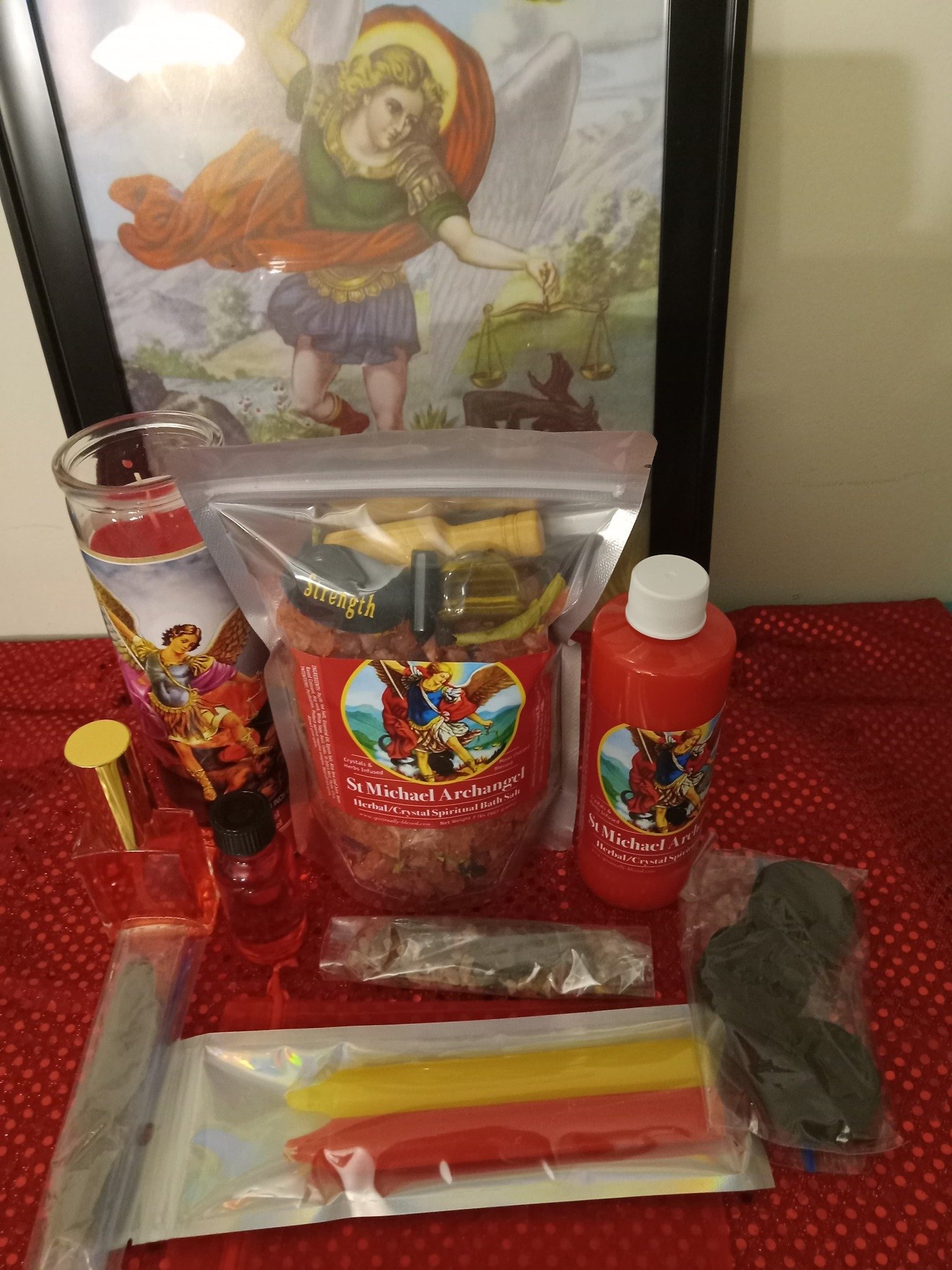 St Michael Agaou Bath Set